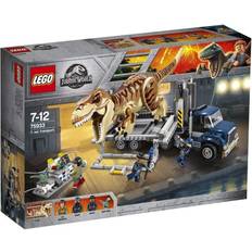 Jurassic world rex Lego Jurassic World T. Rex Transport 75933