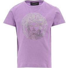Versace Kid's Crystal Medusa Strass T-shirt - BabyViolet (1000052 -2L720)