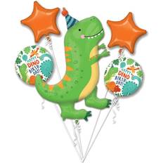 Tier- & Figurenballons Amscan Animal & Character Balloons Dino-Mite Party Bouquets