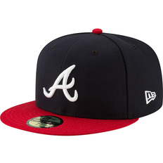 New Era Major League Baseball Caps New Era Atlanta Braves Authentic Collection 59Fifty Fitted Cap