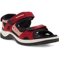 Leather Sport Sandals ecco Offroad - Chili Red/Damask Rose