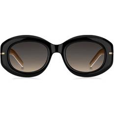 Hugo Boss Sonnenbrillen Hugo Boss Black-acetate sunglasses with chain strap