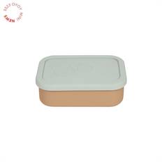 Barn- & babytilbehør OYOY Yummy Lunch Box Small Green/Camel