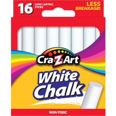 Sidewalk Chalk Cra-Z-Art White Chalk, 16/pack CZA1080048 White
