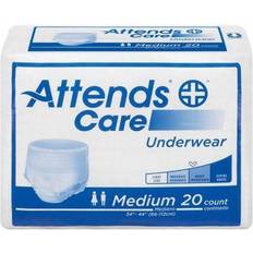Attends Disposable Underwear Pull On with Tear Away Seams Medium