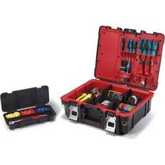 Small tool box Keter Technician Portable Tool Box Organizer for Small Parts Multi
