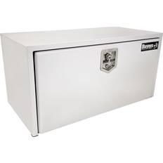 Sack Barrows Buyers Steel Underbody Truck Box w/ Stainless Steel T-Handle White 14x16x24 1703400