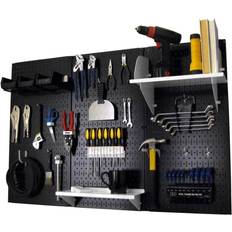 In wall storage box Wall Control Pegboard Standard Tool Storage Kit, 48"W X 32"H X 3/4"D