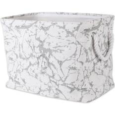 Design Imports CAMZ10449 Rectangle Bin Marble