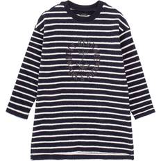 IKKS Striped Dress - Navy Blue