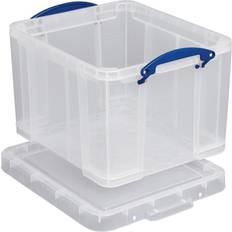 Kunststoff - Mit Deckel Staukästen Really Useful Boxes 528061 Staukasten 35L