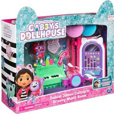 Gabby's Dollhouse Dolls & Doll Houses Spin Master Gabbys Dollhouse Groovy Music Room with Daniel James Catnips
