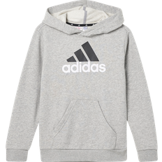 Adidas Junior Essential Big Logo 2 Hoodie - Medium Grey Heather