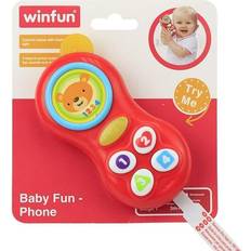 Interaktive leketelefoner på salg Winfun Baby Fun Phone