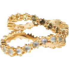 Pdpaola Kara Rings - Gold/Multicolour