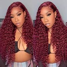 ISee Extensions & Wigs iSee 13x4 Lace Front Wig 22 inch 99J Burgundy