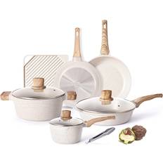 Caannasweis - Cookware Set with lid 11 Parts