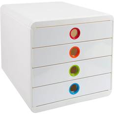 Archivboxen reduziert Exacompta Pop-Box Drawer Cabinet with 4 Drawers