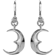 Øredobber Maanesten Moonie Earrings - Silver