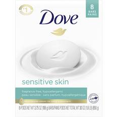 Dove Sensitive Skin Bar Soap 8-pack