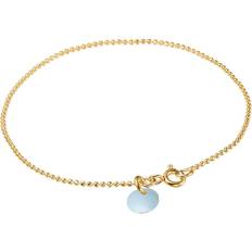 ENAMEL Copenhagen Ball Chain Bracelet - Gold/Blue