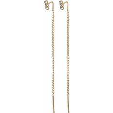 Pilgrim Titiana Earrings - Gold/Transparent