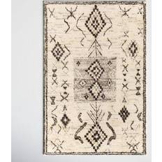 Surya Clive Southwestern Hand-Knotted Wool Gray, White, Black