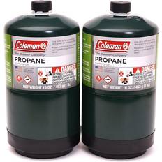 Camping Cooking Equipment Coleman Propane Fuel 2-Pack, Green