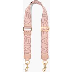 Bag Accessories Marc Jacobs The Outline Monogram Webbing Strap ROSE MULTI