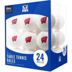 Victory Tailgate Wisconsin Badgers Logo Table Tennis Ball 24-pack