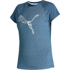 Puma Run Logo Short Sleeve Running Women's T-shirt