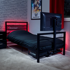 X Rocker Gaming Bed with Rotating TV Mount Bettrahmen 96x204cm