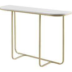 Walker Edison Curved Console Table 11.8x44"