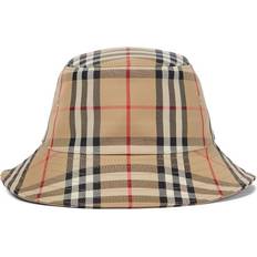 6-9M Children's Clothing Burberry Vintage Check Twill Bucket Hat - Archive Beige
