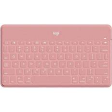 Keyboard pink Logitech Keys-To-Go keyboard