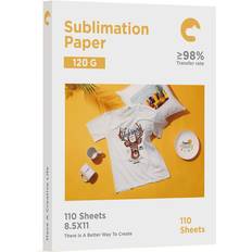 Hiipoo Sublimation Paper 8.5x11Inch 110pcs