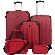 Blau Koffer-Sets Travelers Club Sky Luggage - Set of 3