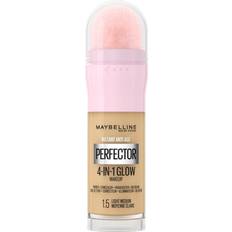 Glans Foundations Maybelline Instant Age Rewind Perfector 4-In-1 Glow Makeup #1.5 Light Medium