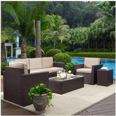 Patio Furniture Crosley Furniture Palm Harbor 5pc Outdoor Lounge Set