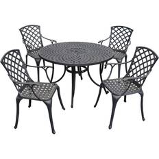 Patio Furniture Crosley Sedona 46" 5pc Patio Dining Set