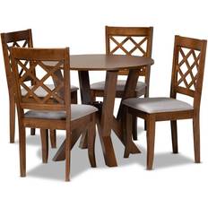 Baxton Studio Zoe Modern Dining Set 35.4" 5