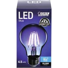 LED Lamps Feit Electric Blue Filament LED 25W Equivalent Dimmable Clear Glass Light Bulb, A19 (A19/TB/LED)