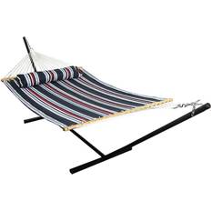 Sunnydaze Quilted Hammock with Stand