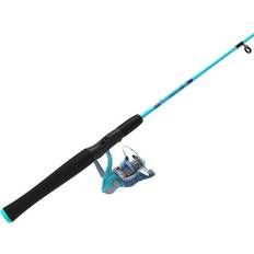 Zebco Splash Spinning Reel and Fishing Rod Combo 6-Foot 2-Piece Fishing Pole  Blue • Price »
