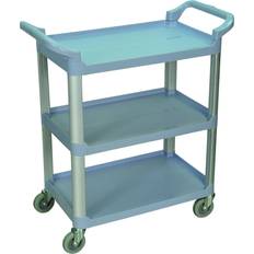 Trolley Tables on sale Luxor 3-Shelf Polyethylene Cart Trolley Table