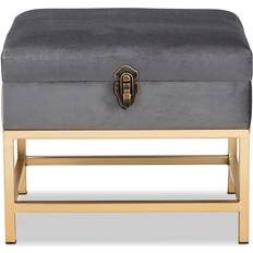 Baxton Studio Aliana Seating Stool 15.7"