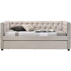 Acme Furniture Romona Beige Sofa 86" 3 Seater