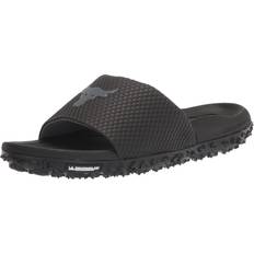 Under Armour Slippers & Sandals Under Armour Men's Rock Slides, 11, Black/Grey