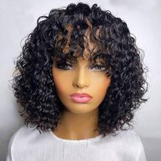 Luvme Black Hair Products Luvme Short Curly Wig 10 inch Black