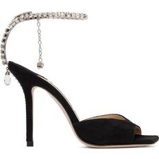 Jimmy Choo Black Saeda Sandals IT